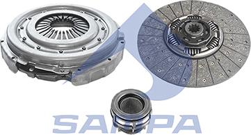 Sampa 050.689 - Clutch Kit autospares.lv