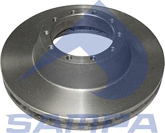 Sampa 050.361 - Brake Disc autospares.lv