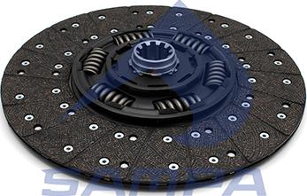 Sampa 051.448 - Clutch Disc autospares.lv