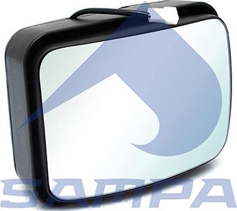 Sampa 051.112 - Wide-Angle Mirror autospares.lv