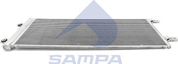 Sampa 053.303 - Condenser, air conditioning autospares.lv