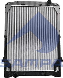 Sampa 053.246 - Radiator, engine cooling autospares.lv