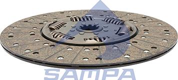 Sampa 053.227 - Clutch Disc autospares.lv