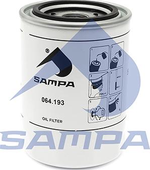 Sampa 064.193 - Oil Filter autospares.lv