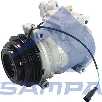 Sampa 064.123 - Compressor, air conditioning autospares.lv