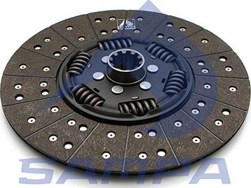 Sampa 061.119 - Clutch Disc autospares.lv