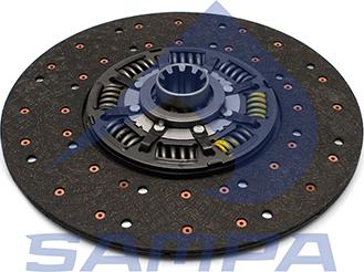 Sampa 061.120 - Clutch Disc autospares.lv