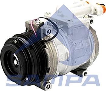 Sampa 062.333 - Compressor, air conditioning autospares.lv