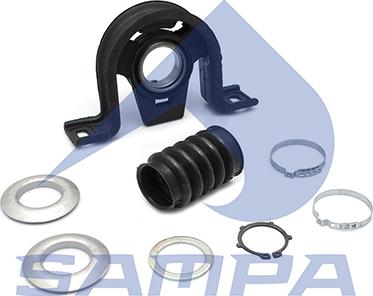 Sampa 010.657 - Propshaft centre bearing support autospares.lv