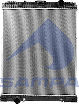 Sampa 010.1096 - Radiator, engine cooling autospares.lv