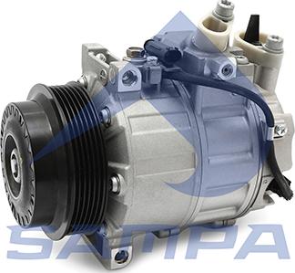 Sampa 010.1288 - Compressor, air conditioning autospares.lv