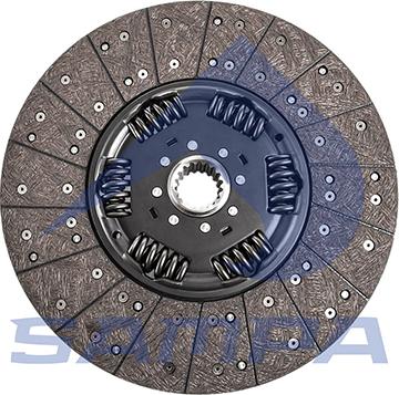 Sampa 010.3823 - Clutch Disc autospares.lv