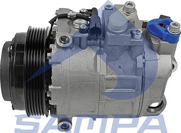 Sampa 010.2259 - Compressor, air conditioning autospares.lv