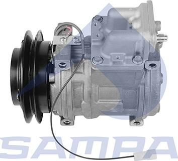 Sampa 010.2258 - Compressor, air conditioning autospares.lv