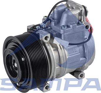 Sampa 010.2262 - Compressor, air conditioning autospares.lv