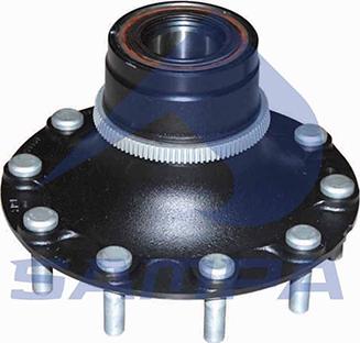 Sampa 080.415-F - Wheel Hub autospares.lv