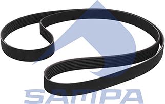 Sampa 080.1046 - V-Ribbed Belt autospares.lv