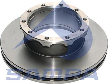 Sampa 081.014 - Brake Disc autospares.lv