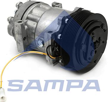 Sampa 035.269 - Compressor, air conditioning autospares.lv