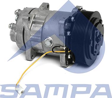 Sampa 035.271 - Compressor, air conditioning autospares.lv