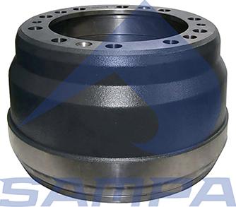 Sampa 031.197 - Brake Drum autospares.lv