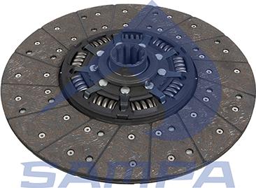 Sampa 032.278 - Clutch Disc autospares.lv