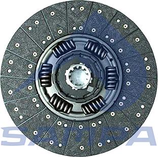 Sampa 037.072 - Clutch Disc autospares.lv