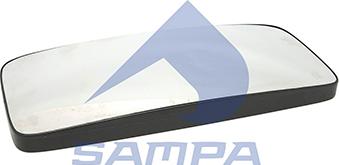 Sampa 024.352 - Mirror Glass, outside mirror autospares.lv