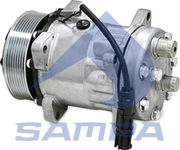 Sampa 024.223 - Compressor, air conditioning autospares.lv