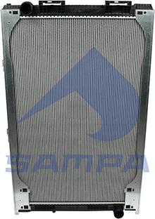 Sampa 026.061 - Radiator, engine cooling autospares.lv