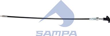 Sampa 021.403 - Cable, stowage box flap opener autospares.lv