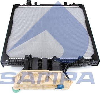 Sampa 023.039 - Radiator, engine cooling autospares.lv