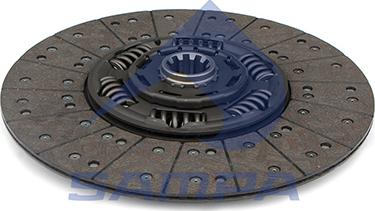 Sampa 022.072 - Clutch Disc autospares.lv