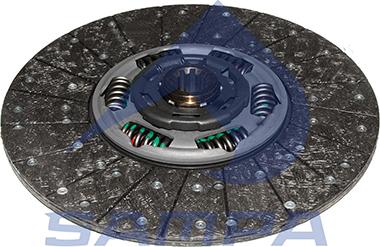 Sampa 022.077 - Clutch Disc autospares.lv