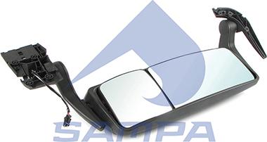 Sampa 022.126 - Outside Mirror, driver cab autospares.lv