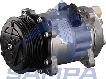 Sampa 027.454 - Compressor, air conditioning autospares.lv