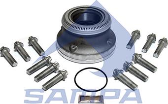 Sampa 075.598-F - Repair Kit, wheel hub autospares.lv