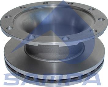 Sampa 070.272 - Brake Disc autospares.lv