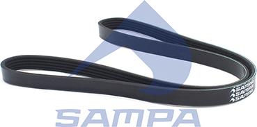 Sampa 077.167 - V-Ribbed Belt autospares.lv