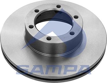 Sampa 077.229 - Brake Disc autospares.lv