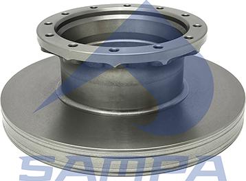 Sampa 077.222 - Brake Disc autospares.lv