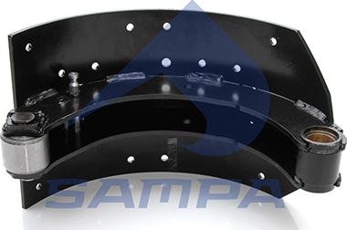 Sampa 100.309 - Brake Shoe, Drum brakes autospares.lv