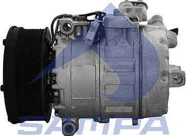 Sampa 209.040 - Compressor, air conditioning autospares.lv