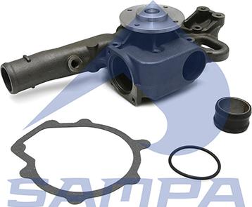 Sampa 204.376 - Water Pump autospares.lv