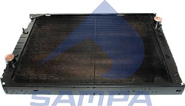 Sampa 200.490 - Radiator, engine cooling autospares.lv