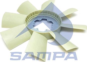 Sampa 200.159 - Fan, radiator autospares.lv