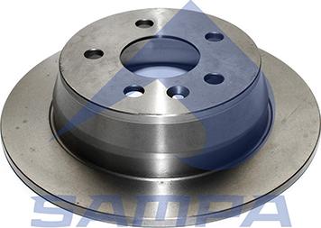 Sampa 201.360 - Brake Disc autospares.lv