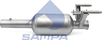 Sampa 208.356 - Soot / Particulate Filter, exhaust system autospares.lv