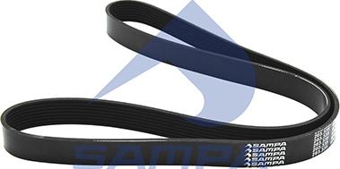 Sampa 203.335 - V-Ribbed Belt autospares.lv