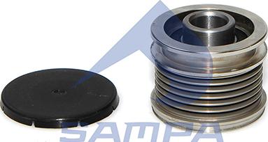 Sampa 202.056 - Pulley, alternator, freewheel clutch autospares.lv